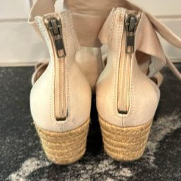 UGG Traci Ankle Strap Espadrille Wedge Sandals size 7.5 - Picture 4 of 14